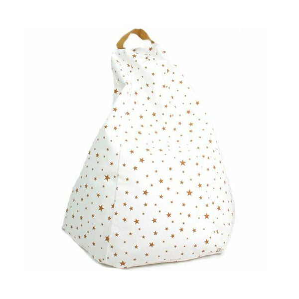 Nobodinoz Marrakech Beanbag - Mustard Stars