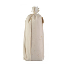 Nobodinoz Tibet Fitted Sheet - Gold Stella / Natural