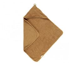 Nobodinoz So Cute Baby Bath Cape - Caramel