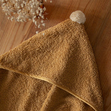 Nobodinoz So Cute Baby Bath Cape - Caramel