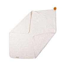 Nobodinoz So Cute Baby Bath Cape – White