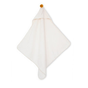 Nobodinoz So Cute Baby Bath Cape – White