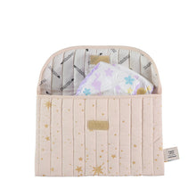 Nobodinoz Bagatelle Pouch – Gold Stella / Dream Pink
