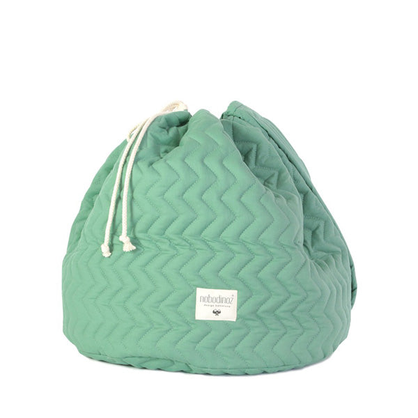 Nobodinoz Las Vegas Toy Bag - Siesta Green