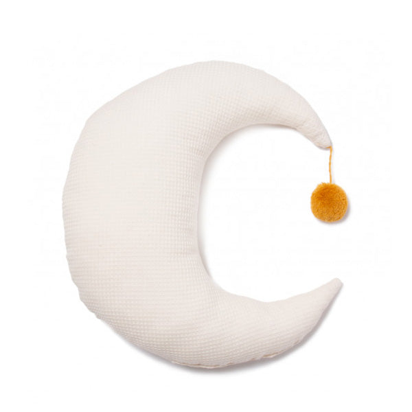 Nobodinoz Pierrot Moon Cushion – Natural