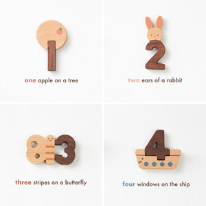 Oioiooi Play Block Set - Numbers