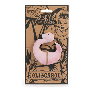 Oli and Carol Bracelet – Sky the Flamingo