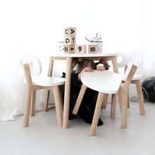 Ooh Noo Half-Moon Table – White