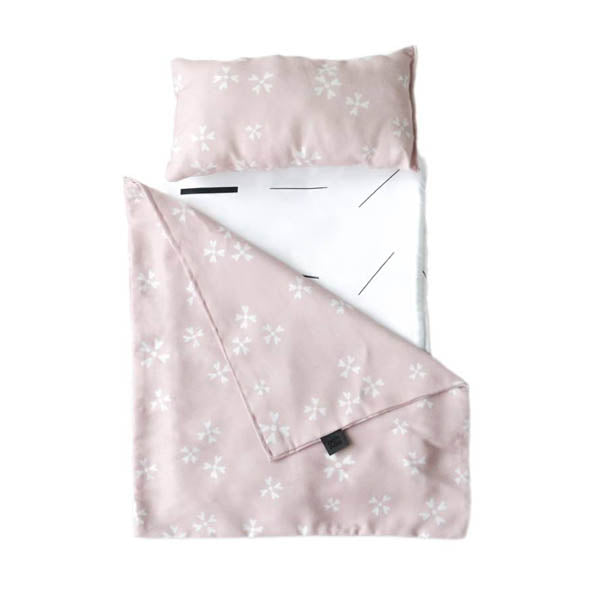 Ooh Noo Toy Pram Bedding – Blushing Blossoms