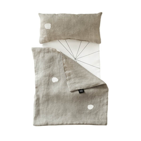 Ooh Noo Toy Pram Bedding – Buttons