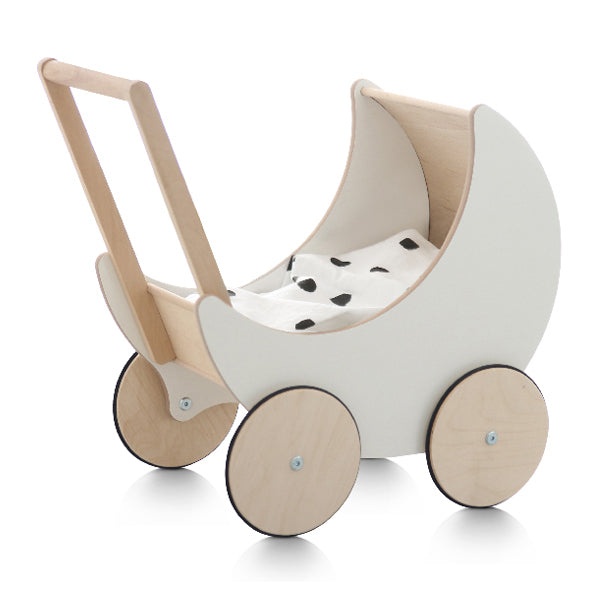 Ooh Noo Wooden Toy Pram
