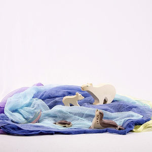 Ostheimer Decoration Scarves (5 pieces) - Winter