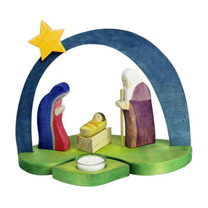 Ostheimer Nativity Candle Holder