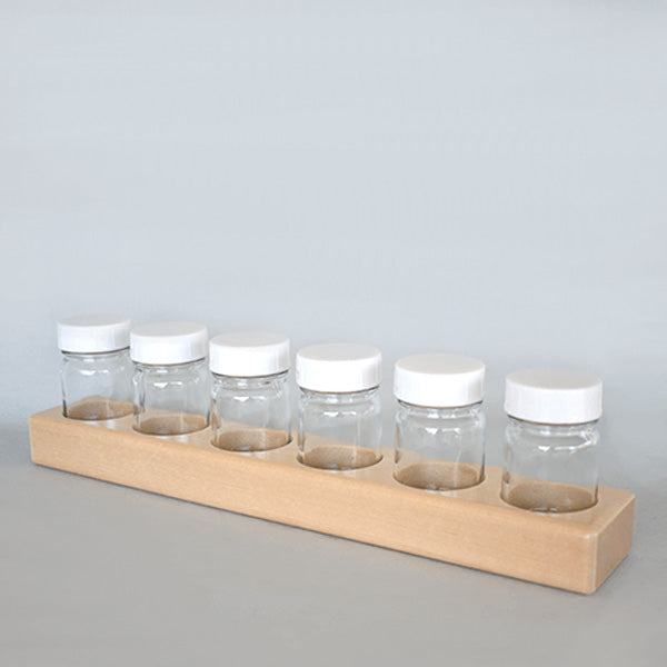 Wooden Paint Jar Holder (6x50ml)