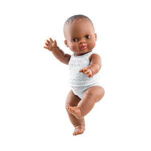 Paola Reina Baby Doll African - Boy with Underwear