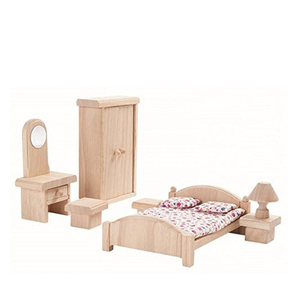 Plan Toys Doll House Bedroom - Classic