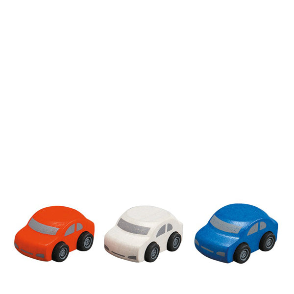 Plan Toys Family Cars - 3 Pcs