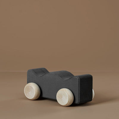 Raduga Grëz Wooden Shape Toy Car – Coal