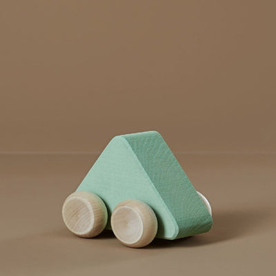 Raduga Grëz Wooden Shape Toy Car – Seafoam