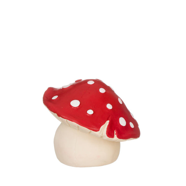 Lanco Natural Rubber Toy - Squeaky Red Mushroom Large