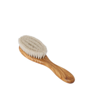 Redecker Baby Hairbrush - Olive Wood / Goat Hair