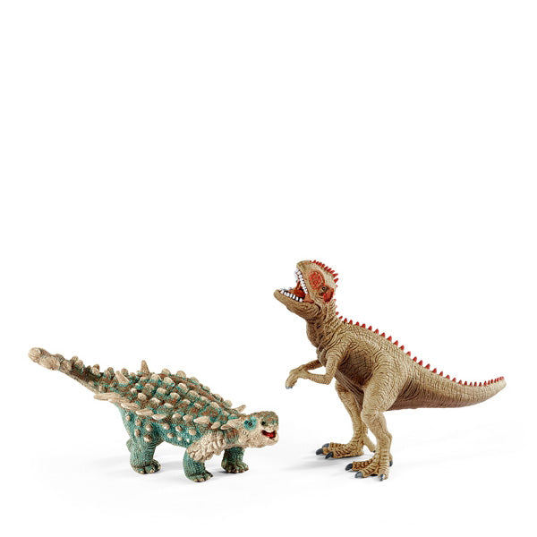 Schleich Saichania and Giganotosaurus, Small