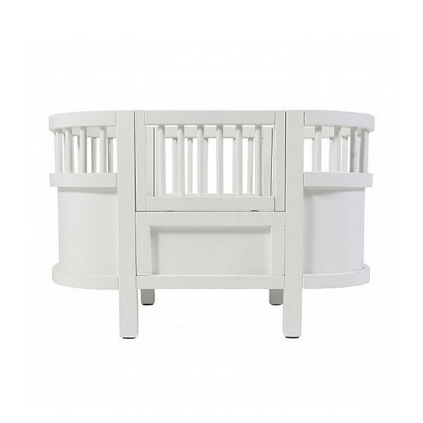 Sebra Wooden Dolls Bed Kili - White