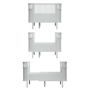 Sebra Bed Baby and Junior - Mist Green
