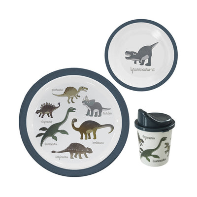 Sebra Melamine Dinner Set 3 pcs - Dino