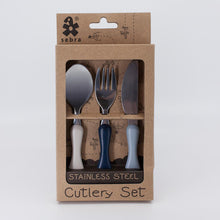Sebra Cutlery Set of 3 – Powder Blue