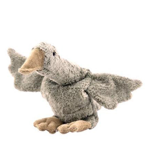 Senger Naturwelt Cuddly Animal / Heat Cushion - Goose Grey Large