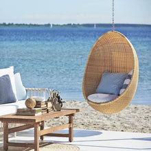 Sika Design Hanging Egg Chair Exterior from Nanna Ditzel - Natural
