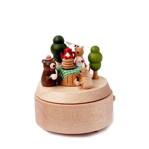Wooderful Life Wooden Music Box - Forest Picnic