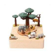 Wooderful Life Wooden Music Box - Safari