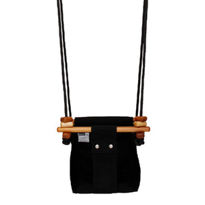 Solvej Swings Baby and Toddler Swing – Coral Black