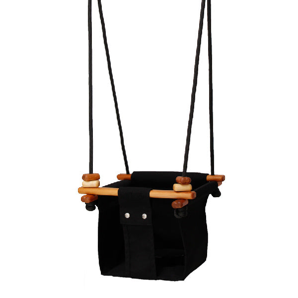 Solvej Swings Baby and Toddler Swing – Coral Black