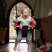 Solvej Swings Baby and Toddler Swing – Coral Black