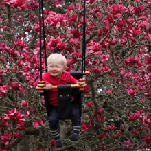 Solvej Swings Baby and Toddler Swing – Coral Black