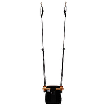Solvej Swings Baby and Toddler Swing – Coral Black