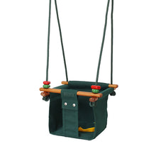 Solvej Swings Baby and Toddler Swing – Forest Green - Elenfhant