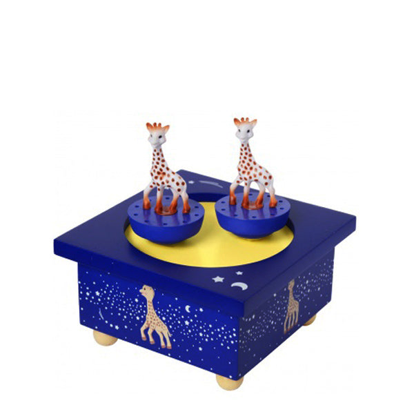 Trousselier Music Box Dancing Sophie the Giraffe - Milky Way