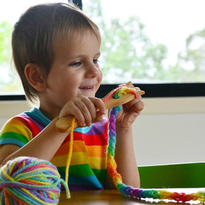 Speelbelovend Knitting Fork