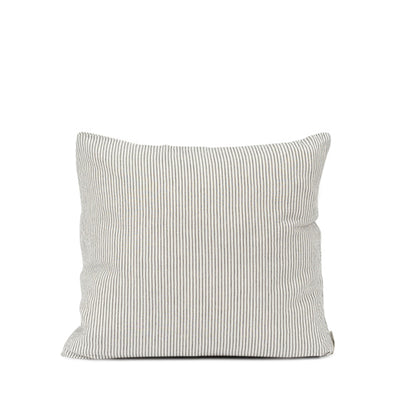 Studio Feder Pillow 50×50 – Black Pin Stripe