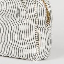 Studio Feder Toiletry Bag – Black Pin Stripe