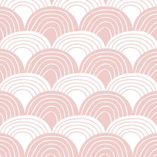 Swedish Linens Rainbows Fitted Sheet – Nudy Pink