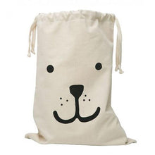 Tellkiddo Bear Fabric Bag Storage