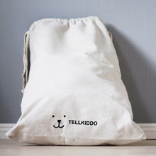 Tellkiddo Bear Fabric Bag Storage