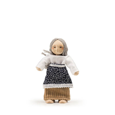 Trauffer Pilgram Flexible Wooden Doll - Classic - Grandmother Elsa