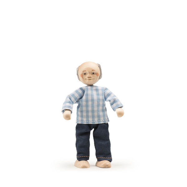 Trauffer Pilgram Flexible Wooden Doll - Urban - Grandfather Erwin