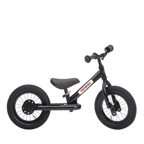 Trybike Balance Bike Steel - All Black